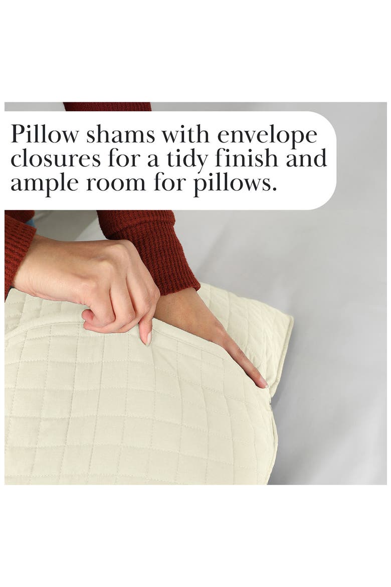 Vilano Springs Oversized Quilt Set, Alternate, color, OFF WHITE