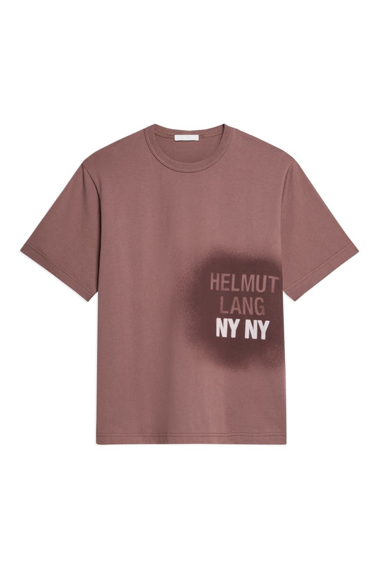 Spray Paint Logo Short Sleeve T-Shirt, Alternate, color, PEPPERCORN