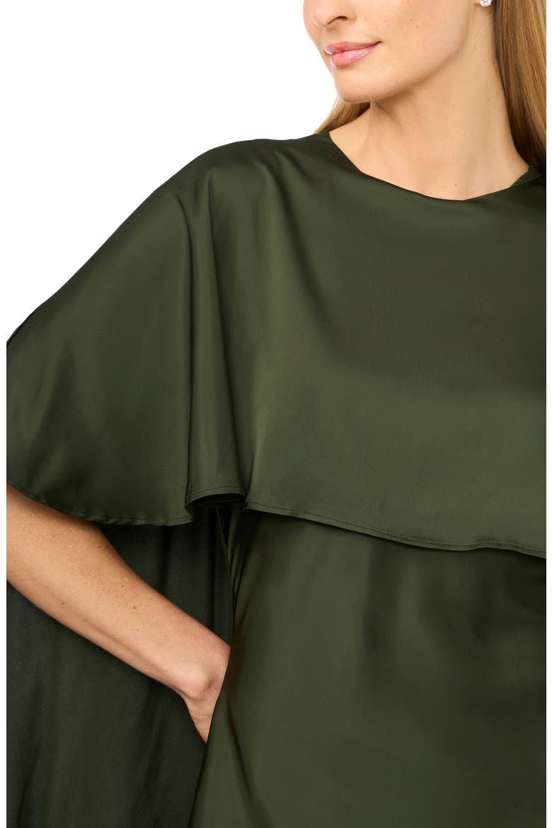Marigold Cape Dress, Alternate, color, MEADOW MOSS