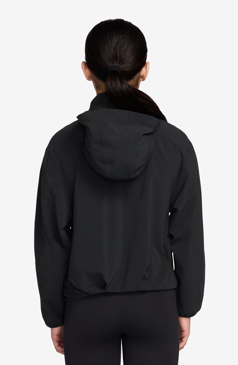 Nike Kids' Mavn Dri-FIT Hooded Zip-Up Jacket, Alternate, color, Black/Reflective Silver