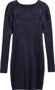 Pleats Please Issey Miyake Tune Pleated Longline Top