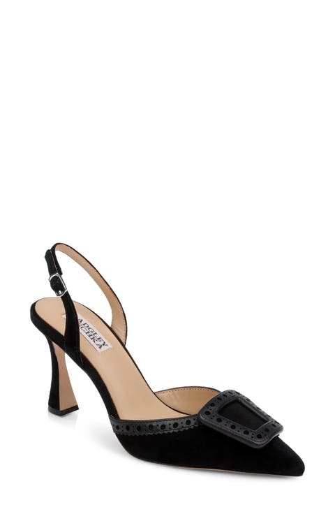 Yanira Slingback Pointed Toe Pump (Women)