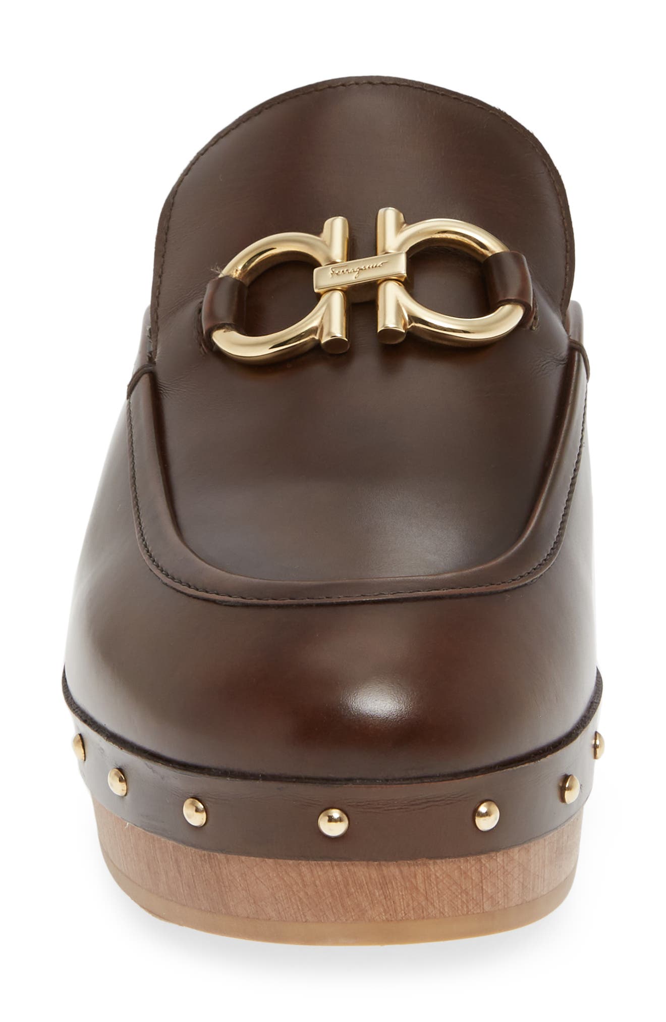 FERRAGAMO Salvatore Ferragamo Cleome Double Gancio Platform Clog, Alternate, color, 