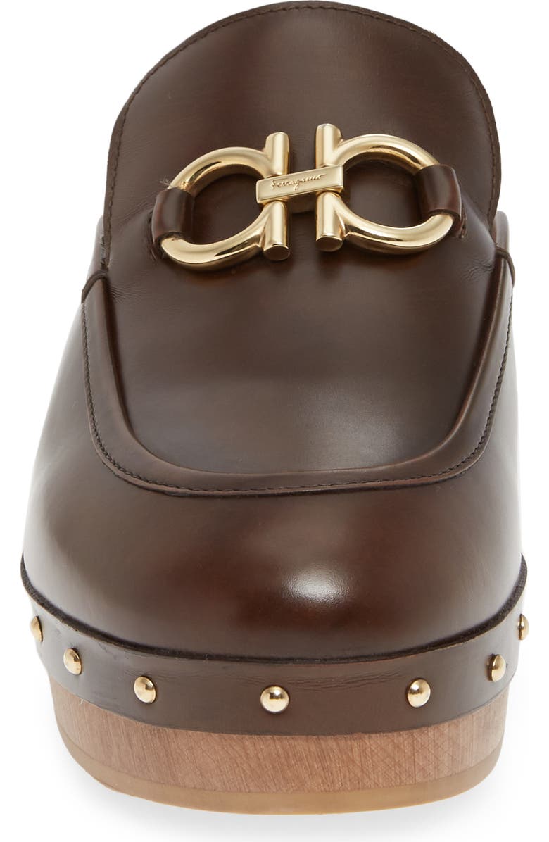 FERRAGAMO Salvatore Ferragamo Cleome Double Gancio Platform Clog, Alternate, color,