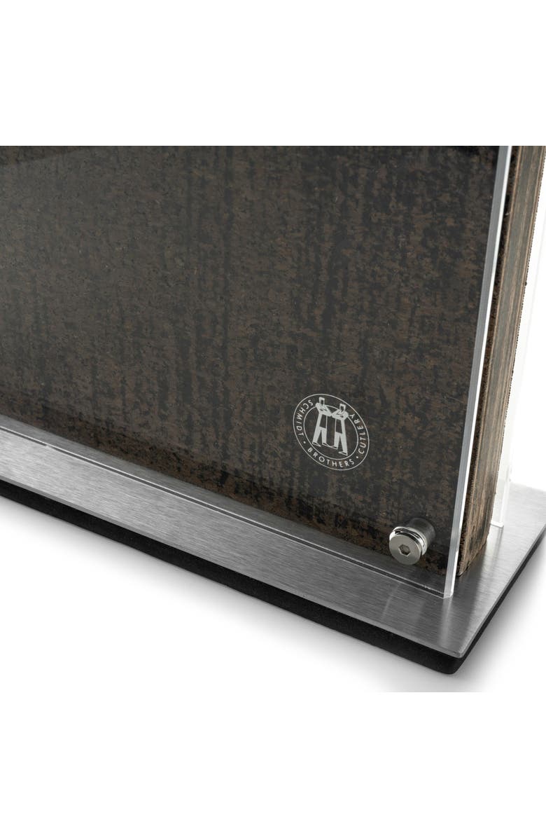 Schmidt Brothers Cutlery Cork Knife Block, Alternate, color, Black