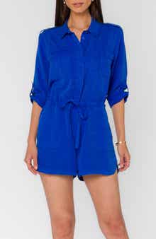 VELVET HEART Luba Roll Tab Romper