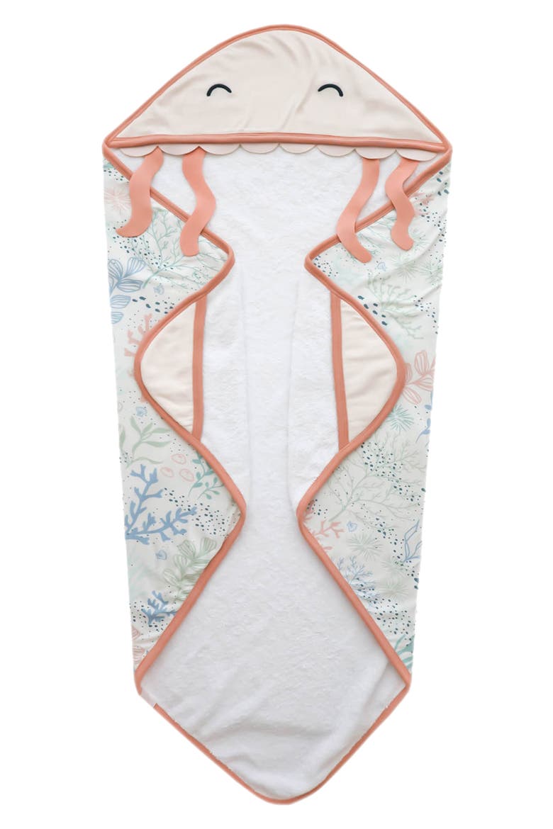 Cora Character Hooded Bath Towel, Main, color, CORA
