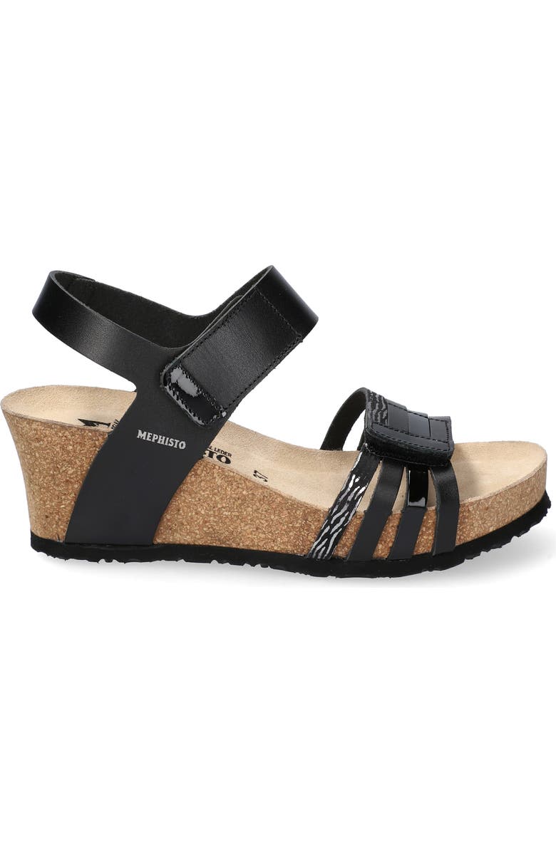 Mephisto Lucia Wedge Sandal, Alternate, color,