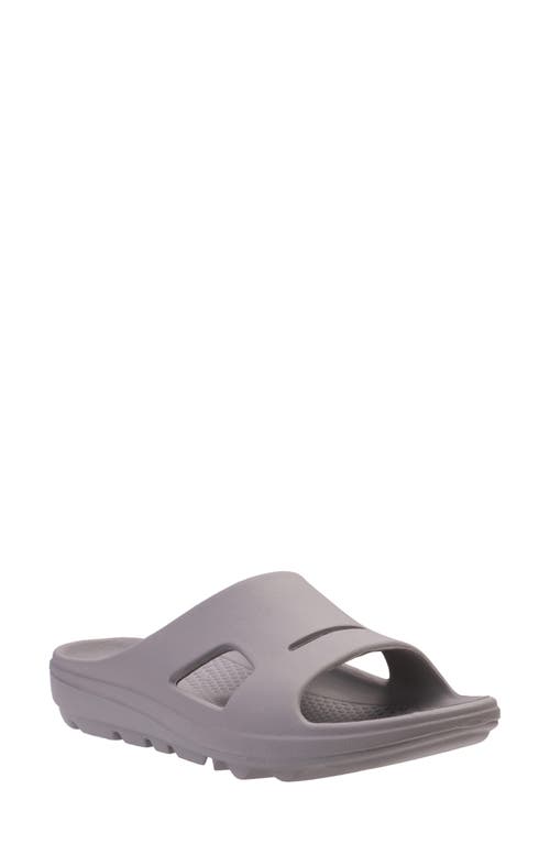 Revitalign Fusion Strive Slide Sandal In Grey