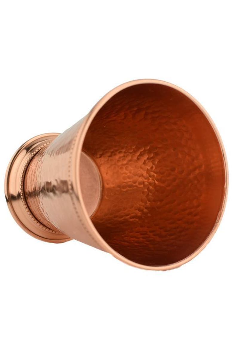 Hammered Copper 12 Ounce Mint Julep Cup - Set of 4, Alternate, color, Copper