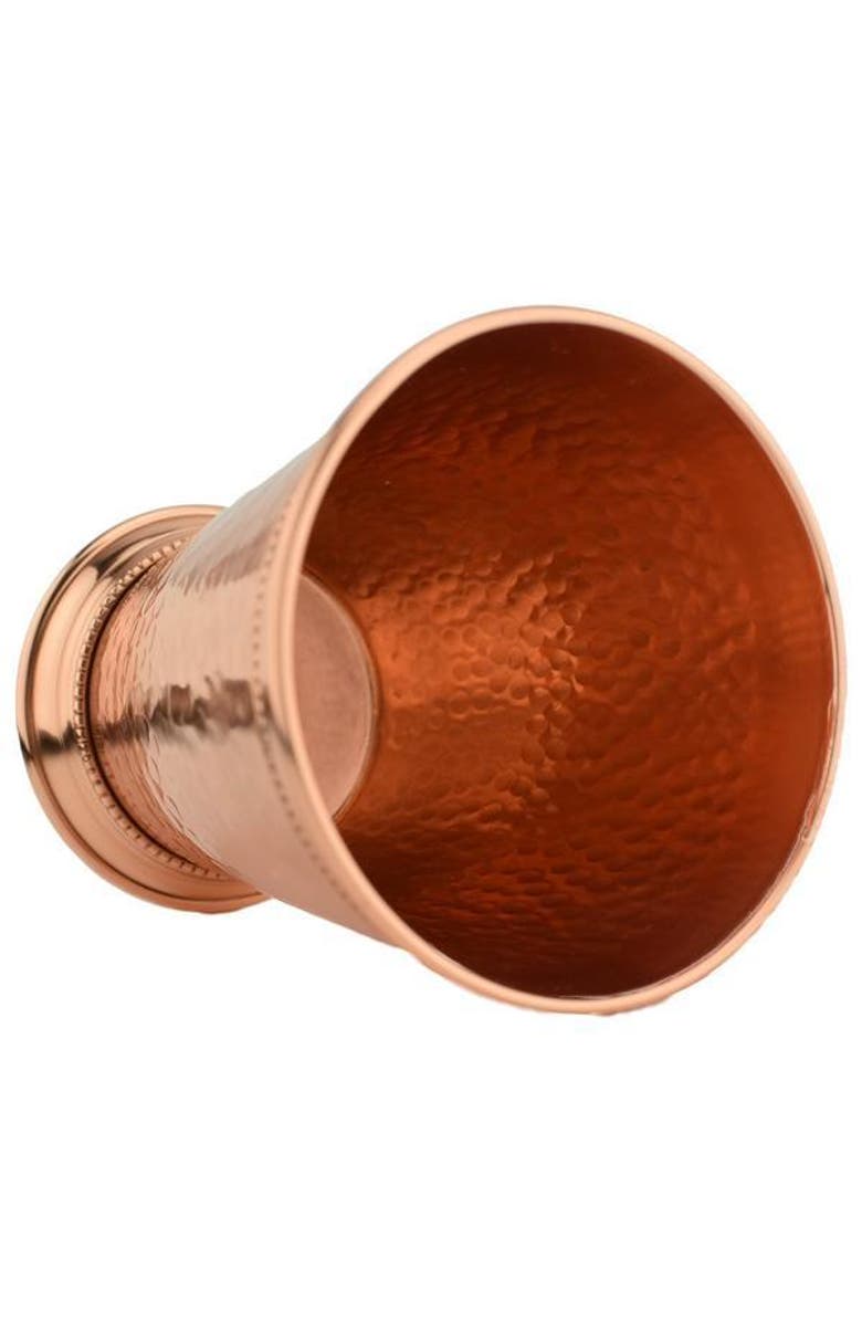 Prince of Scots Hammered Copper 12 Ounce Mint Julep Cup - Set of 4, Alternate, color, Copper