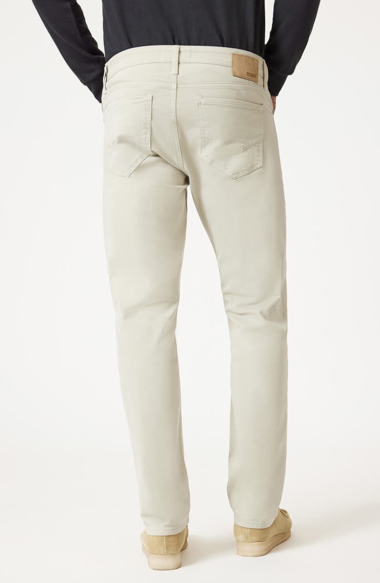 Mavi Jeans Zach Straight Leg Twill Pants, Alternate, color, Mint Twill