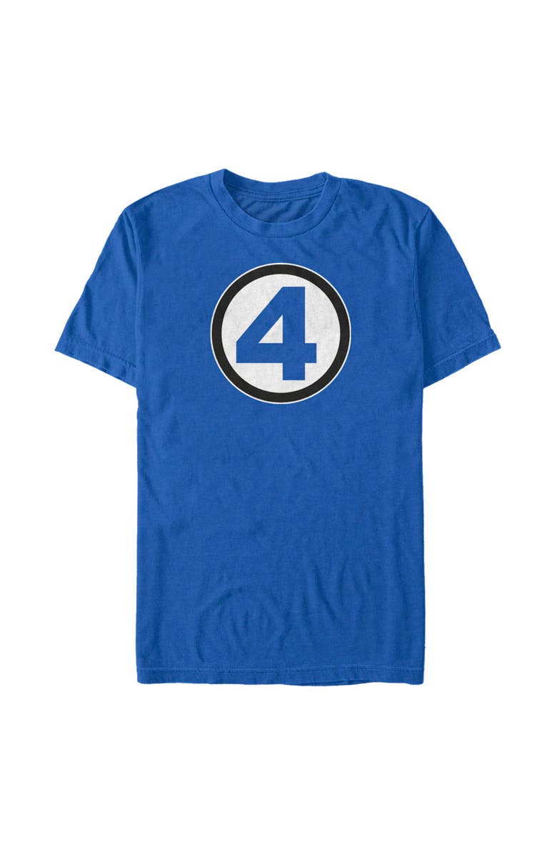 Marvel: Fantastic Four Men's Marvel Fantastic Four Classic Logo Graphic T-Shirt, Main, color, Royal Blue