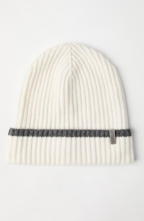 Brunello Cucinelli Knit Beanie In Panama