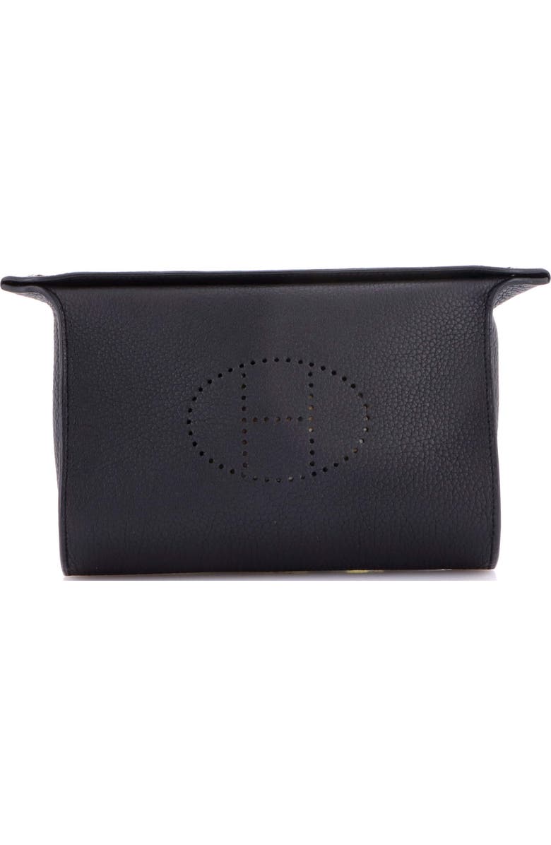 Pre-Owned Hermes Videpoches Bag Togo, Main, color, Noir
