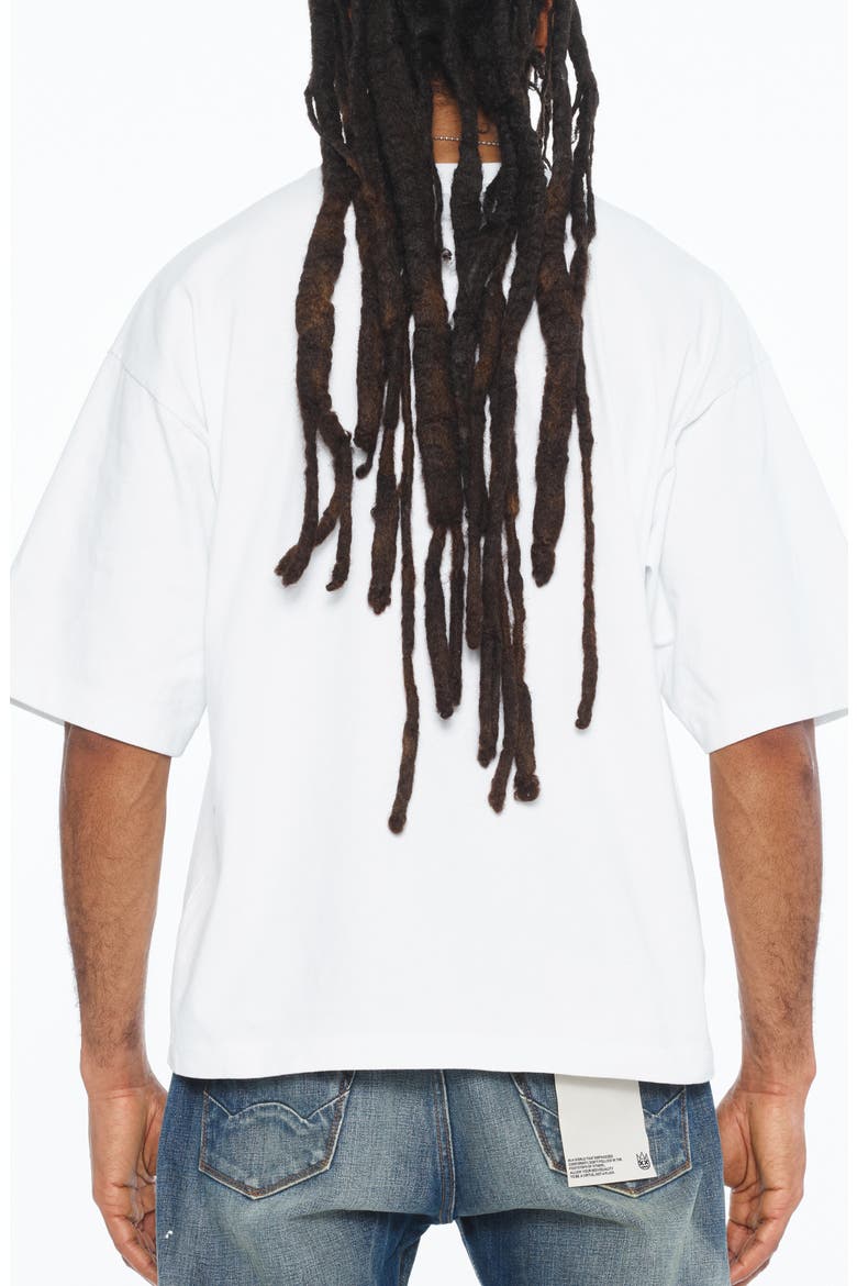 Boxy Oversize Graphic T-Shirt, Alternate, color, WHITE