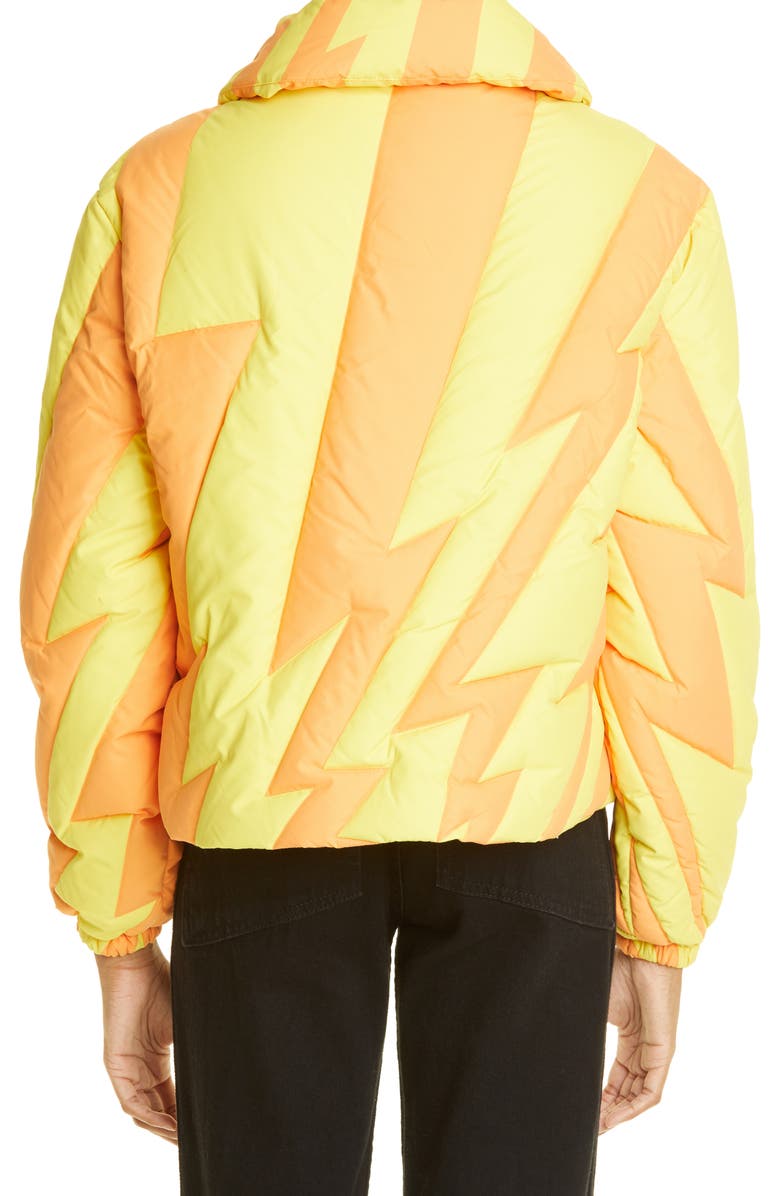 ERL Unisex Lightning Quilted Down Puffer Jacket, Alternate, color,