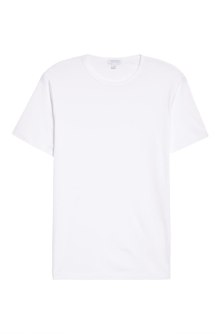 Crewneck T-Shirt, Alternate, color, WHITE