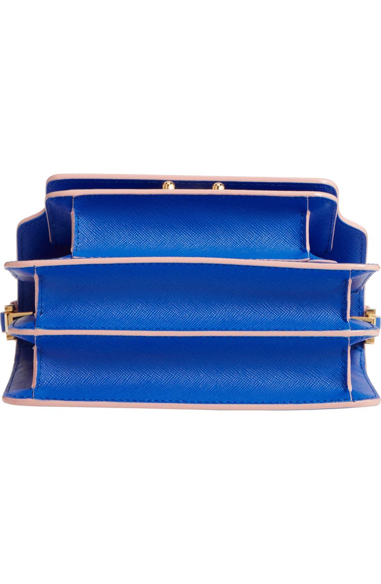 Marni Small Trunk Leather Shoulder Bag, Alternate, color,