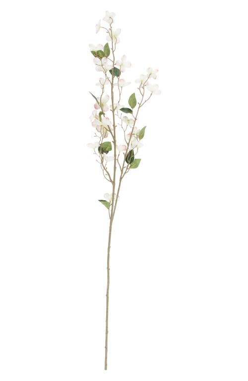 Sonoma Sage Home Set Of Eight Begonia Artificial Flowers In White