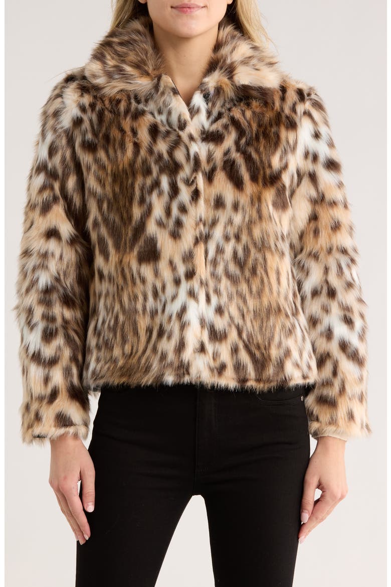 Leopard Faux Fur Jacket (Women) | Nordstromrack