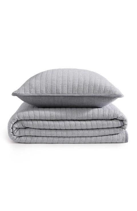 Ithaca Stripe Quit & Shams Set