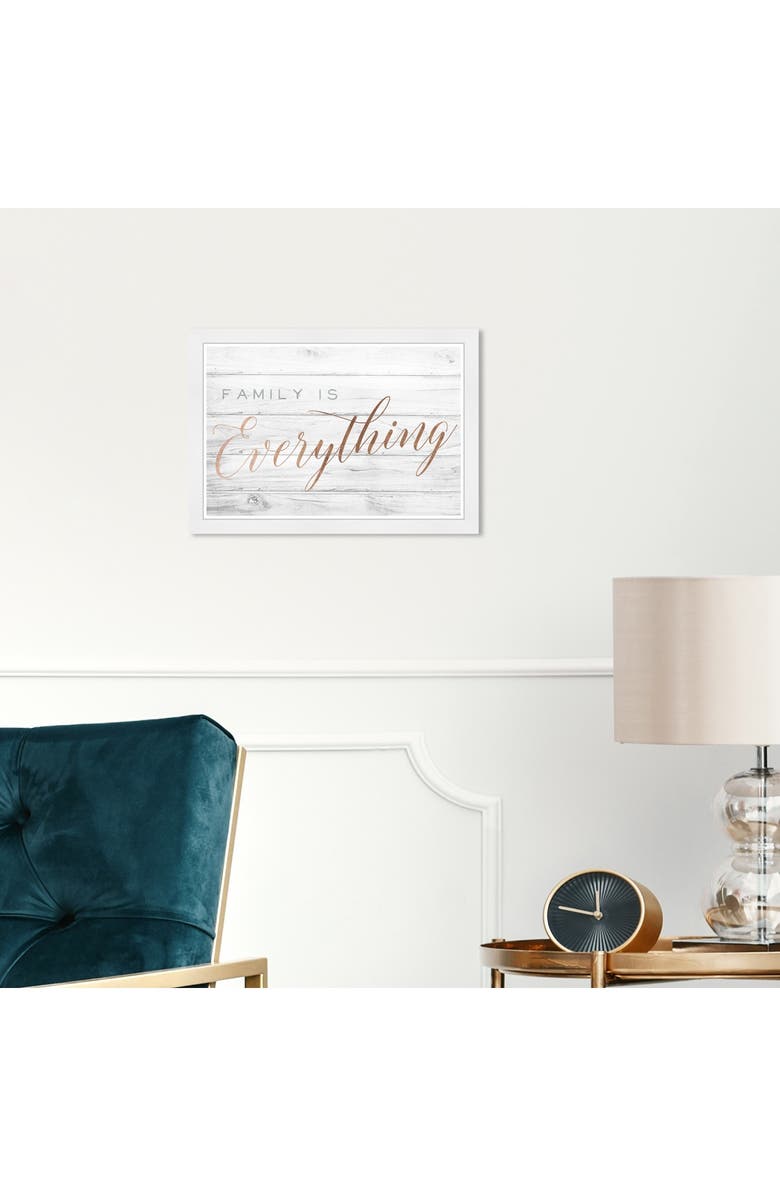 Wynwood Studio Family is Everything Bronze Framed Wall Art, Main, color, 