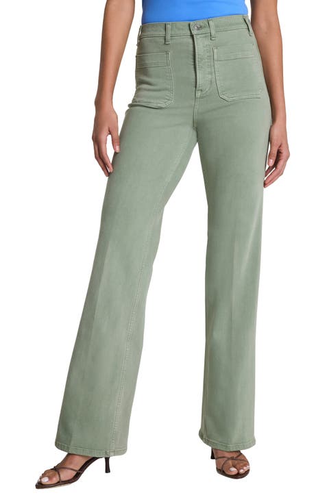 SPANXshape™ Authentic 360 Patch Pocket Easy Flare Jeans
