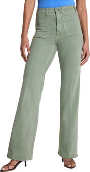 SPANX® SPANXshape™ Authentic 360 Patch Pocket Easy Flare Jeans