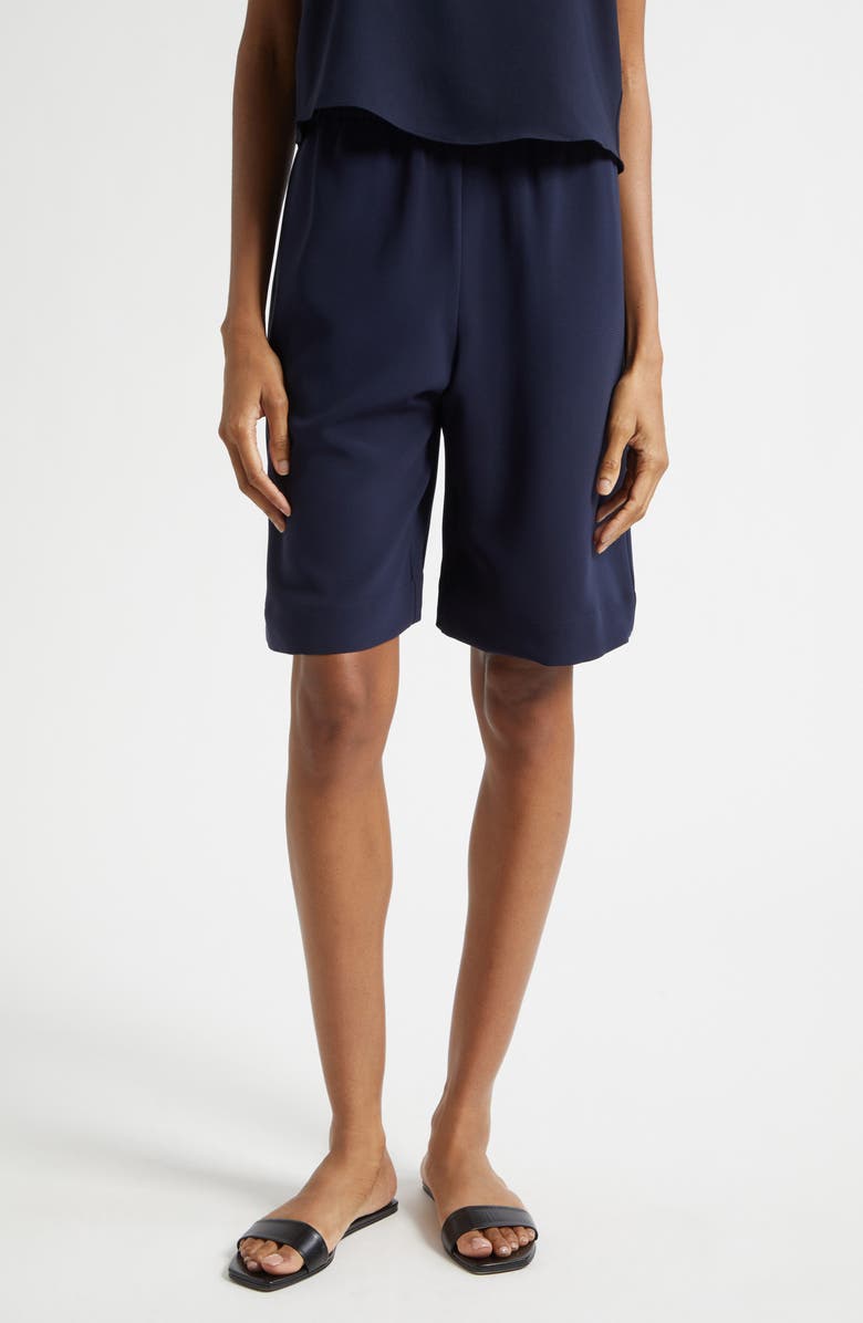 LESET Arielle City Shorts, Main, color, Midnight