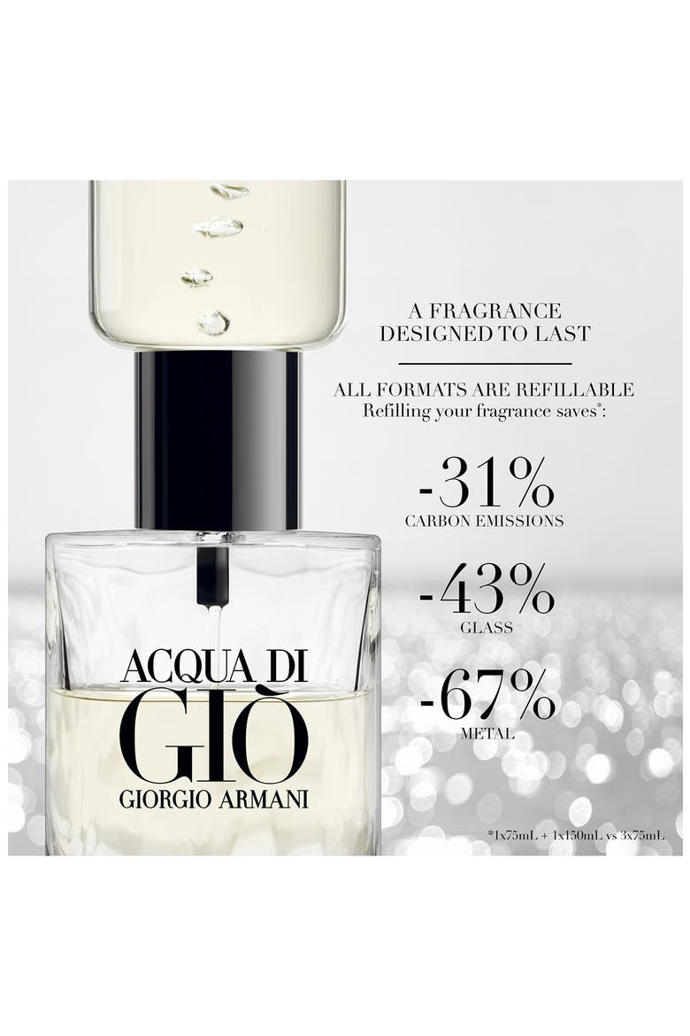 Acqua di Giò Refillable Eau de Parfum, Alternate, color, BOTTLE