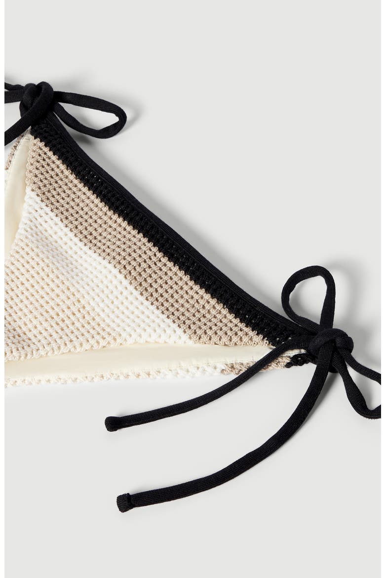 Cotton net knit bikini bottoms, Alternate, color, Panama