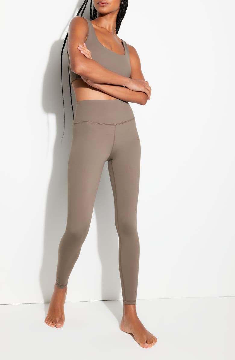 Spiritual Gangster Lotus 7/8 Leggings, Alternate, color, 