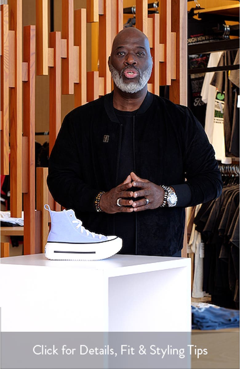 Kids' All Star Lift High Top Platform Sneaker, sales video thumbnail