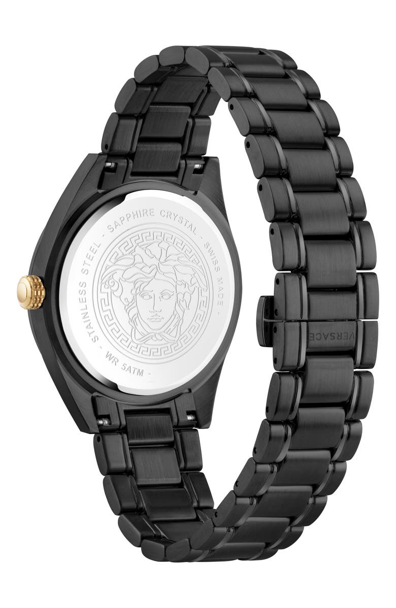 Versace V-Code Bracelet Watch, 36mm, Alternate, color, 