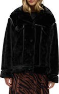 NVLT Western Faux Fur Jacket