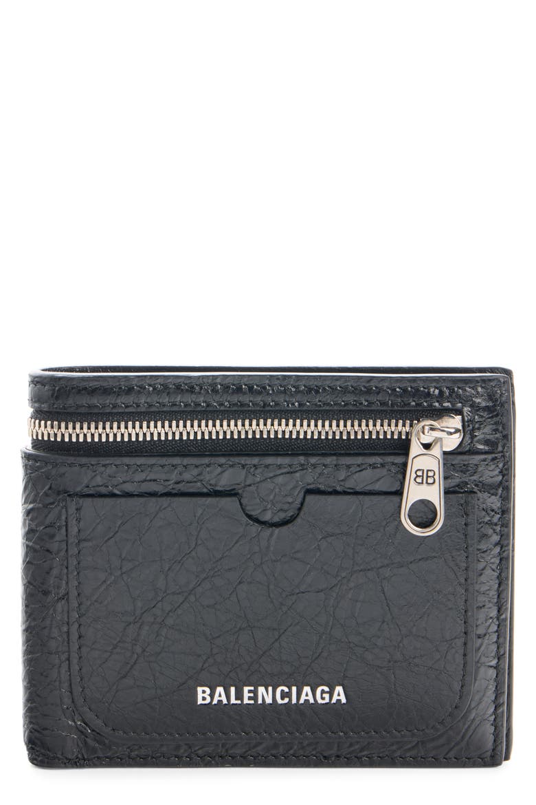 Superbusy Square Folded Wallet, Main, color, 1000 BLACK