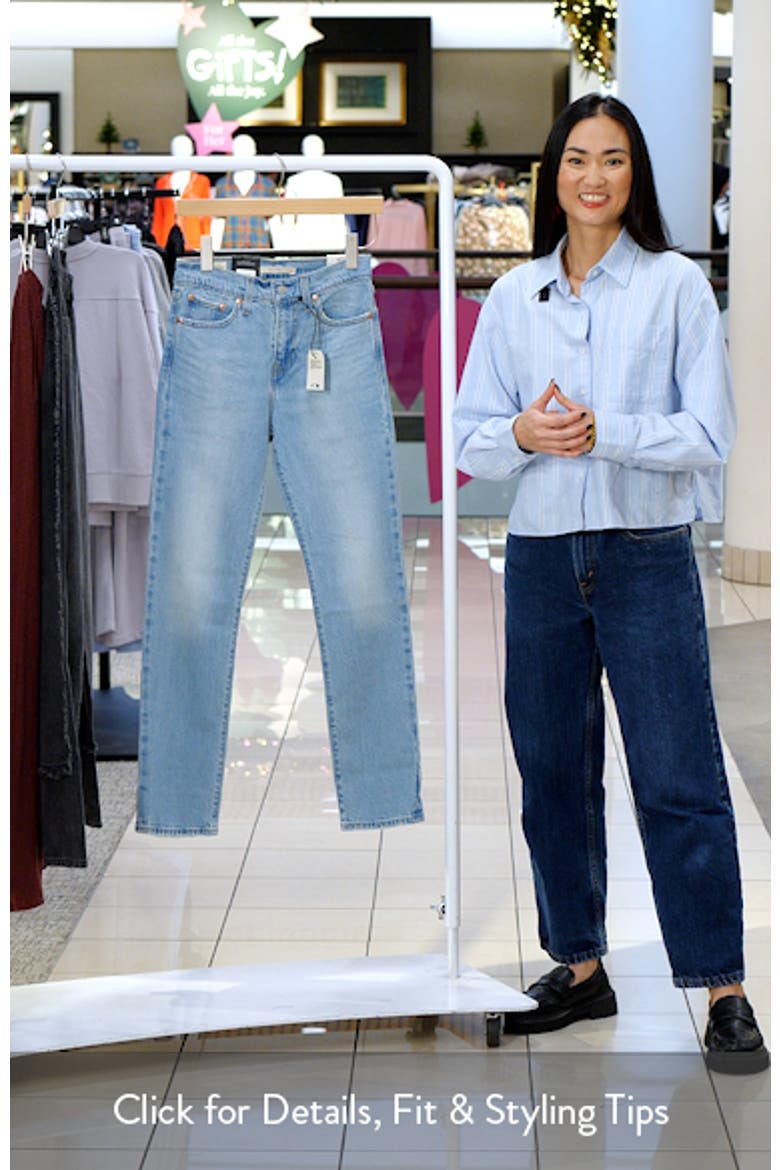 Wedgie High Waist Slim Jeans video