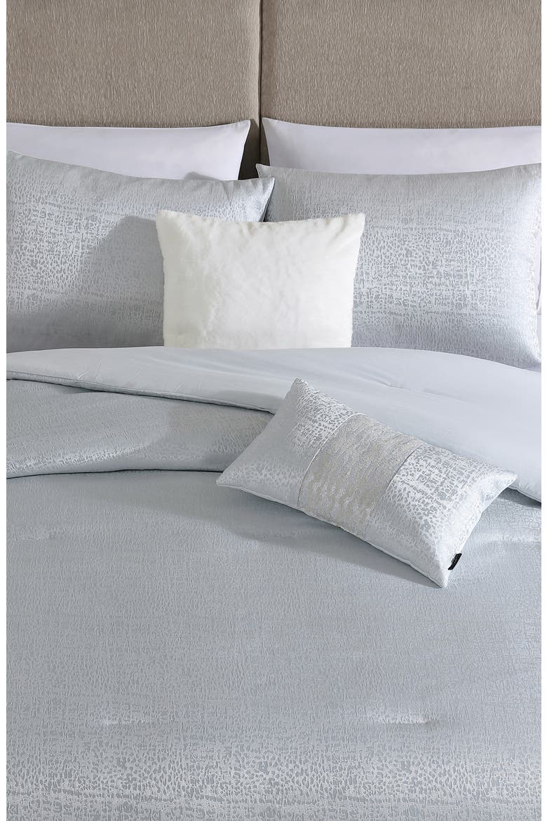 Sterling 5-Piece Comforter Set, Alternate, color, ICE
