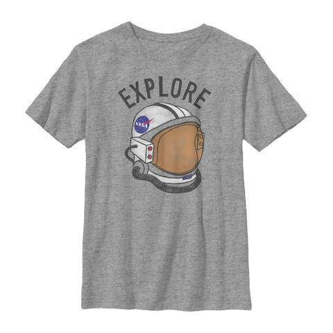 Boy's NASA Explore Helmet  Graphic T-Shirt