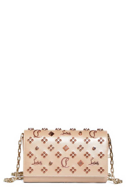 Christian Louboutin Paloma Loubinthesky Leather Clutch
