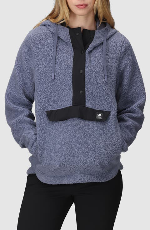 Grayland High Pile Fleece Hoodie
