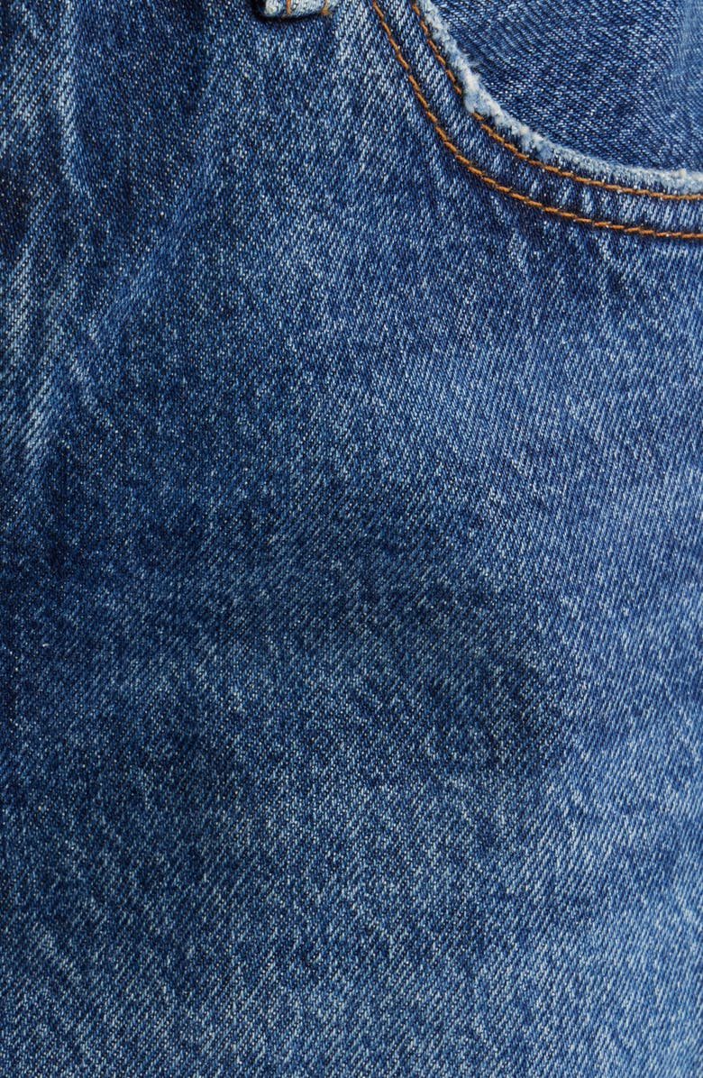 FRAME The Darling Cuffed Denim Shorts, Alternate, color, Honeybee