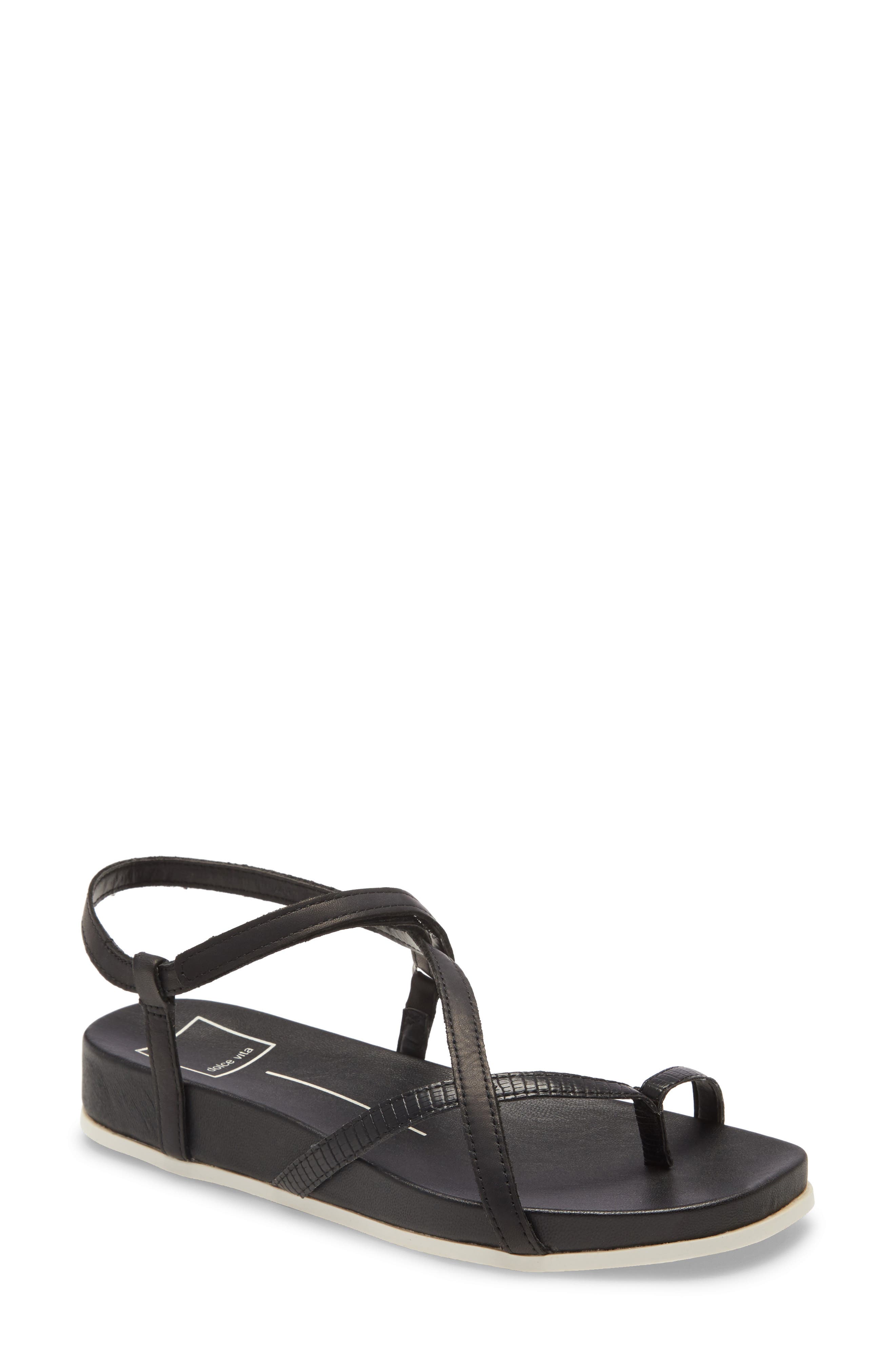 Dolce Vita Rhyan Sport Genuine Calf Hair Sandal, Main, color, 