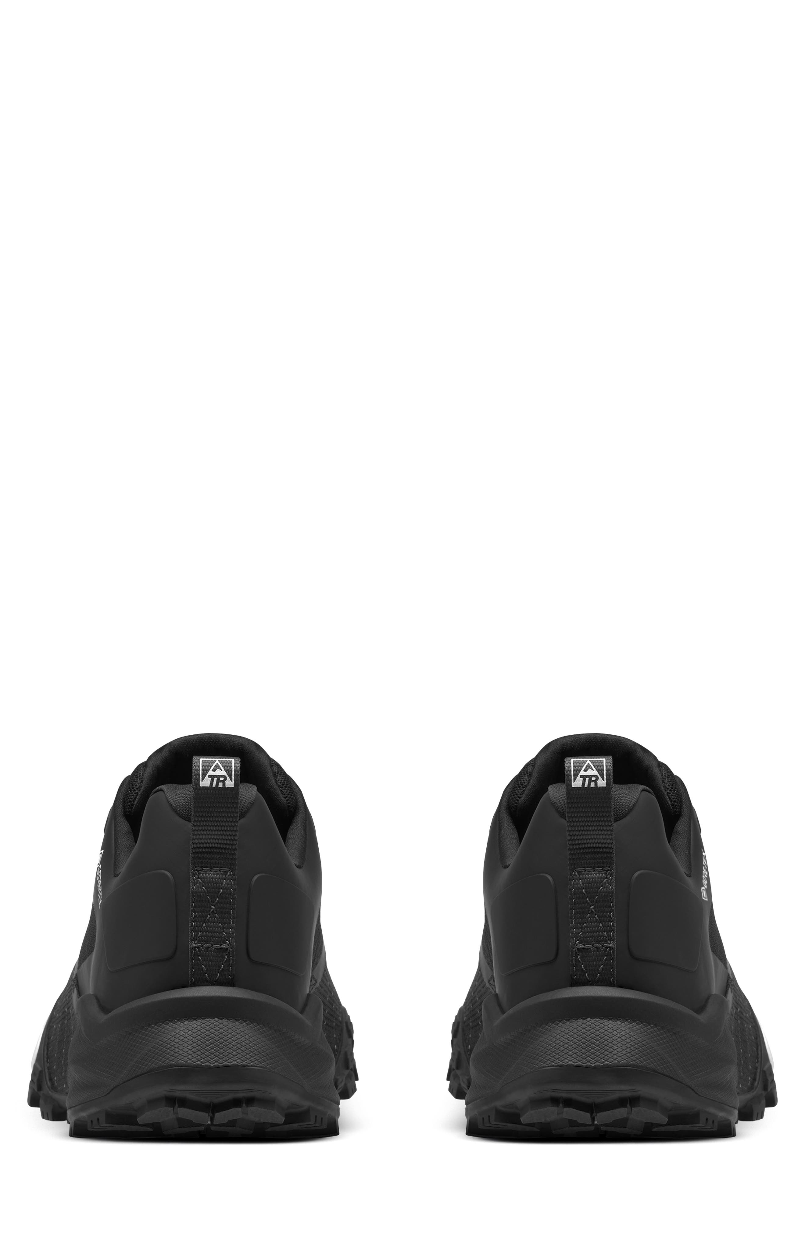 The North Face Offtrail TR Waterproof Gore-Tex<sup>®</sup> Trail Shoe, Alternate, color, Tnf Black Tnf Black