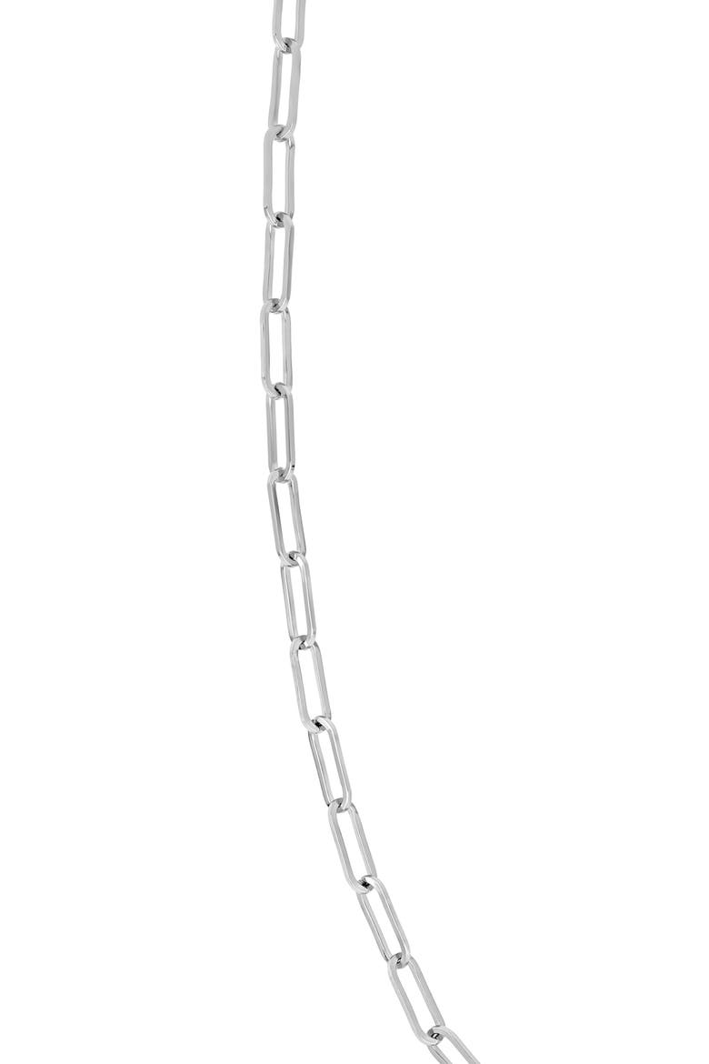 Ofira 14K Gold Chain Link Necklace, Alternate, color, 14K WHITE GOLD
