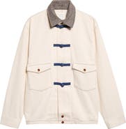 KURO Loose Denim Jacket with Adjustable Collar