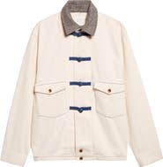 KURO Loose Denim Jacket with Adjustable Collar
