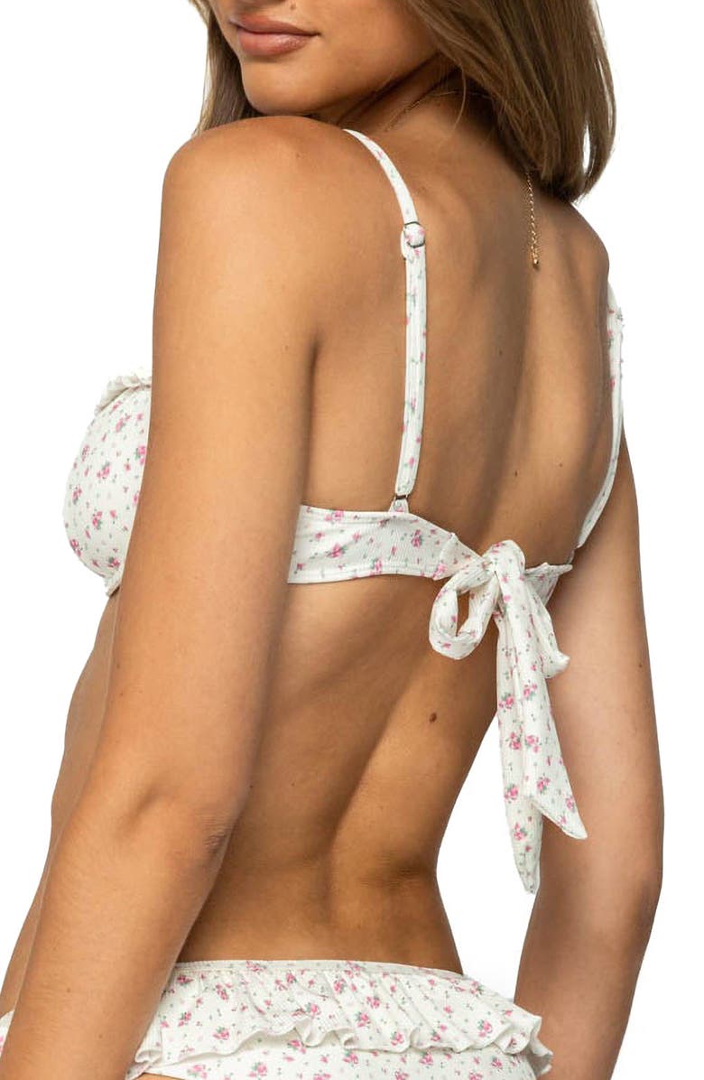 EDIKTED Amelia Underwire Bikini Top, Alternate, color, White