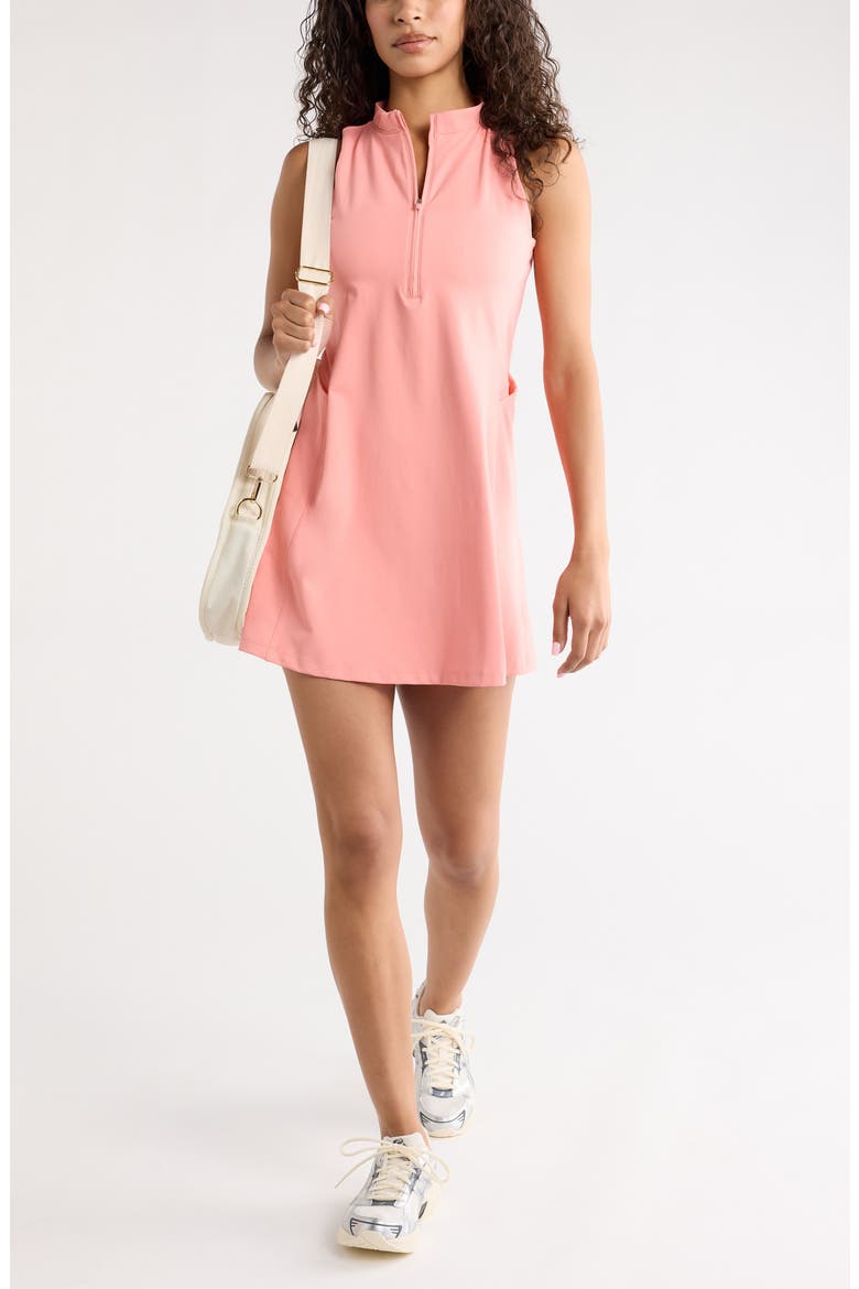 Recreation Minidress & Shorts Set, Alternate, color, PINK BERRY ICE